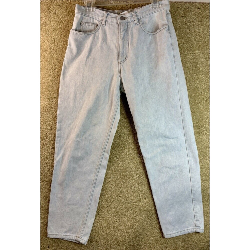 Vintage 90s GUESS Jeans Denim Style 1050 High Rise Size 12 Light Wash Made USA